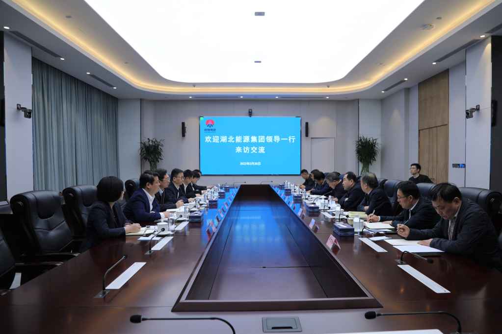 湖北能源集团向导一行到陕煤集团座谈交流 -  江苏恒神股份有限公司